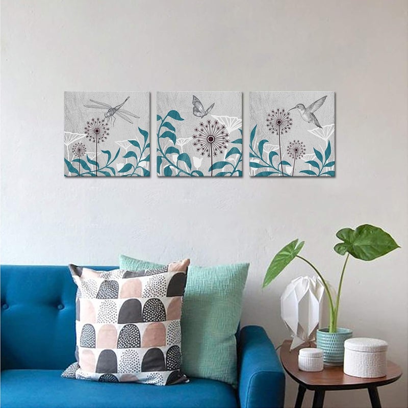 Kalormore 3-Piece Abstract Canvas Wall Art - Image 2