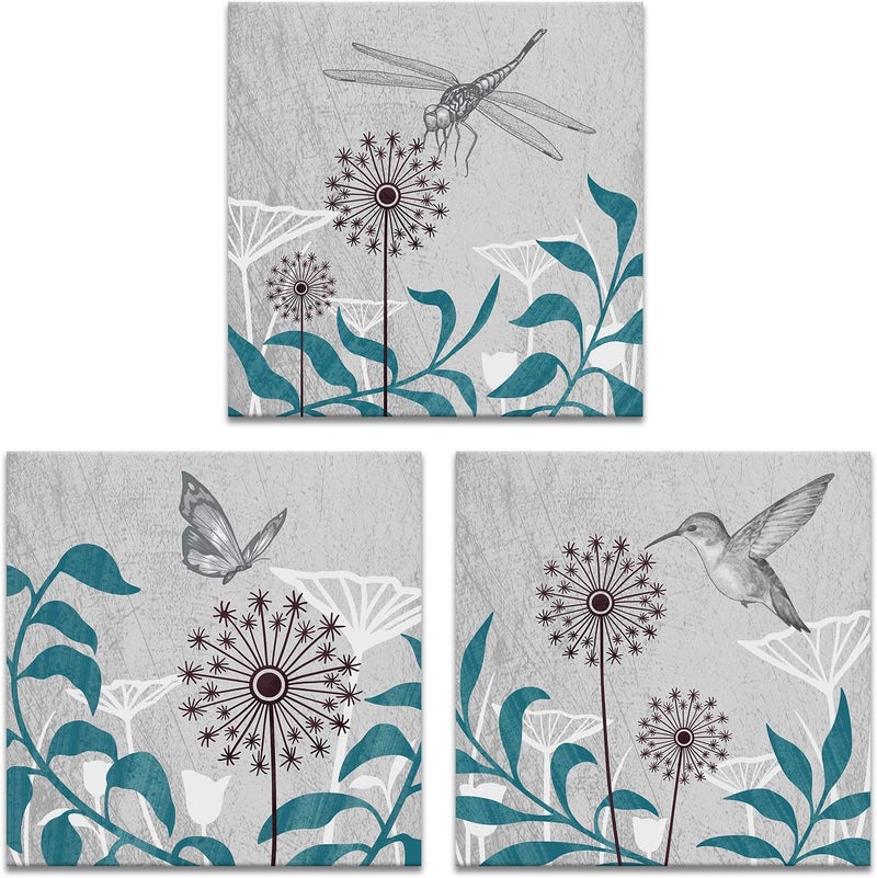 Kalormore 3-Piece Abstract Canvas Wall Art - Image 1