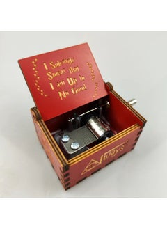 Music Box Toy - Clown Organ Monkey Ornaments-Color:Red Harry Potter-Dimensions:64*51*42mm
