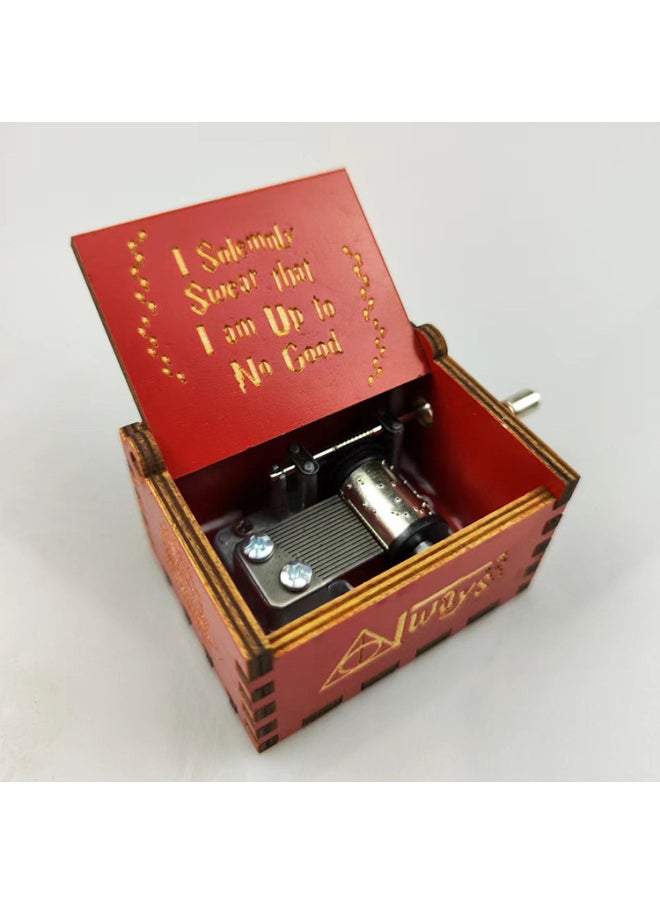 null - Music Box Toy - Clown Organ Monkey Ornaments-Color:Red Harry Potter-Dimensions:64*51*42mm - Image 1