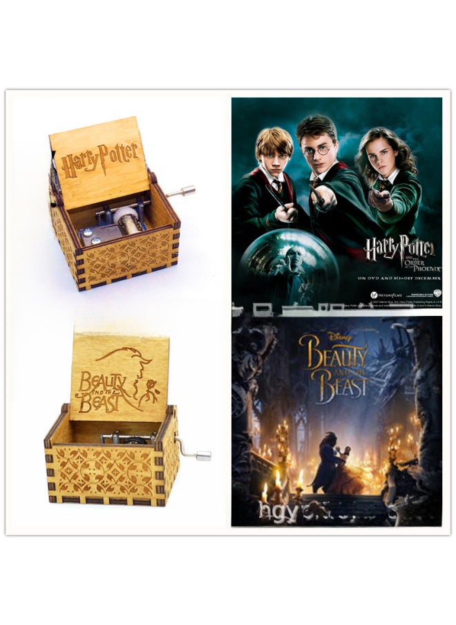 null - Music Box Toy - Clown Organ Monkey Ornaments-Color:Red Harry Potter-Dimensions:64*51*42mm - Image 1