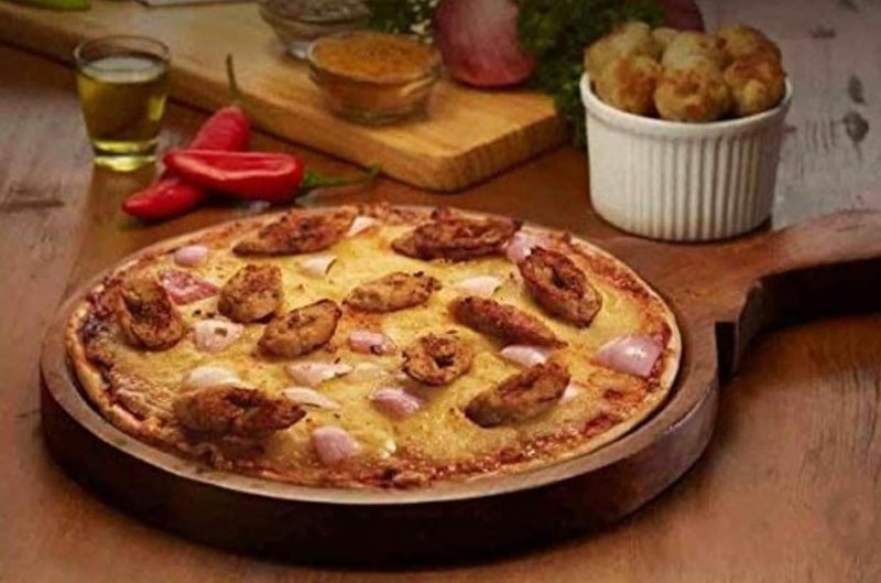 Wooden Pizza Pan Pizza Serving Tray of Kitchen Platter Sheesham 12 InchServing Plate for Home and Cafe Round Overall 16 Inch Pack of 1pc  - Image 4