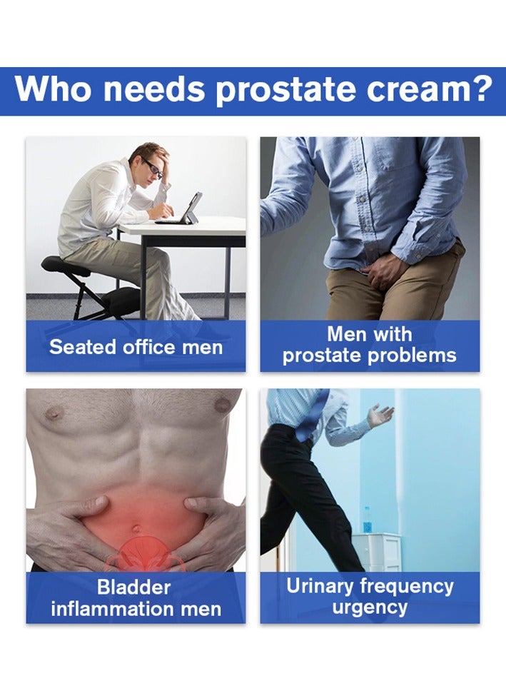 Cream Men Prostate Enhance Cream Reduce Frequent Urination For Men Health Care Treatment 20g - Image 4