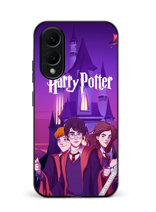 VR CREATIVE Protective Case Cover For Samsung Galaxy S25 Edge Harry Potter Design Multicolour