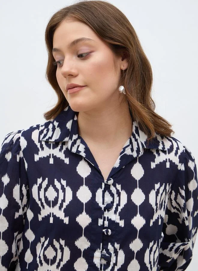 Styli Styli Regular Fit Printed Maxi Kimono