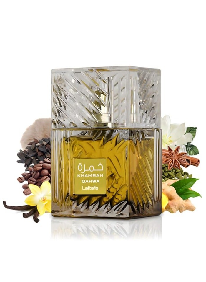 LATTAFA KHAMRAH QAHWA EDP 100 ML - Image 2