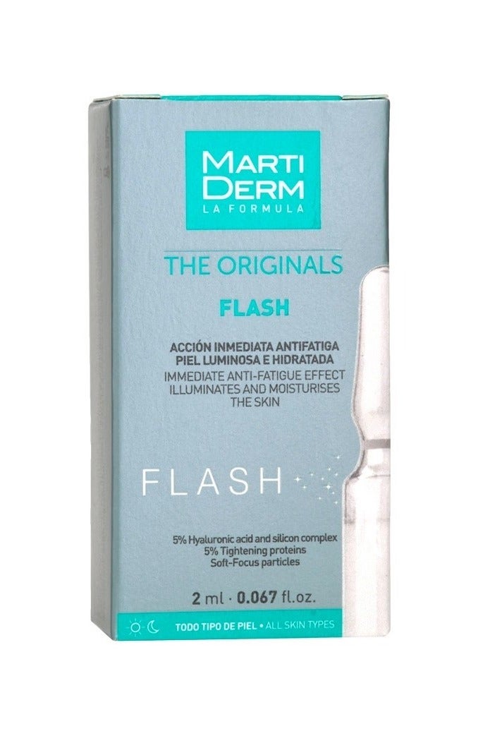 Martiderm The Originals Flash Ampoules Stunning Skin Effect 2ml - Image 1