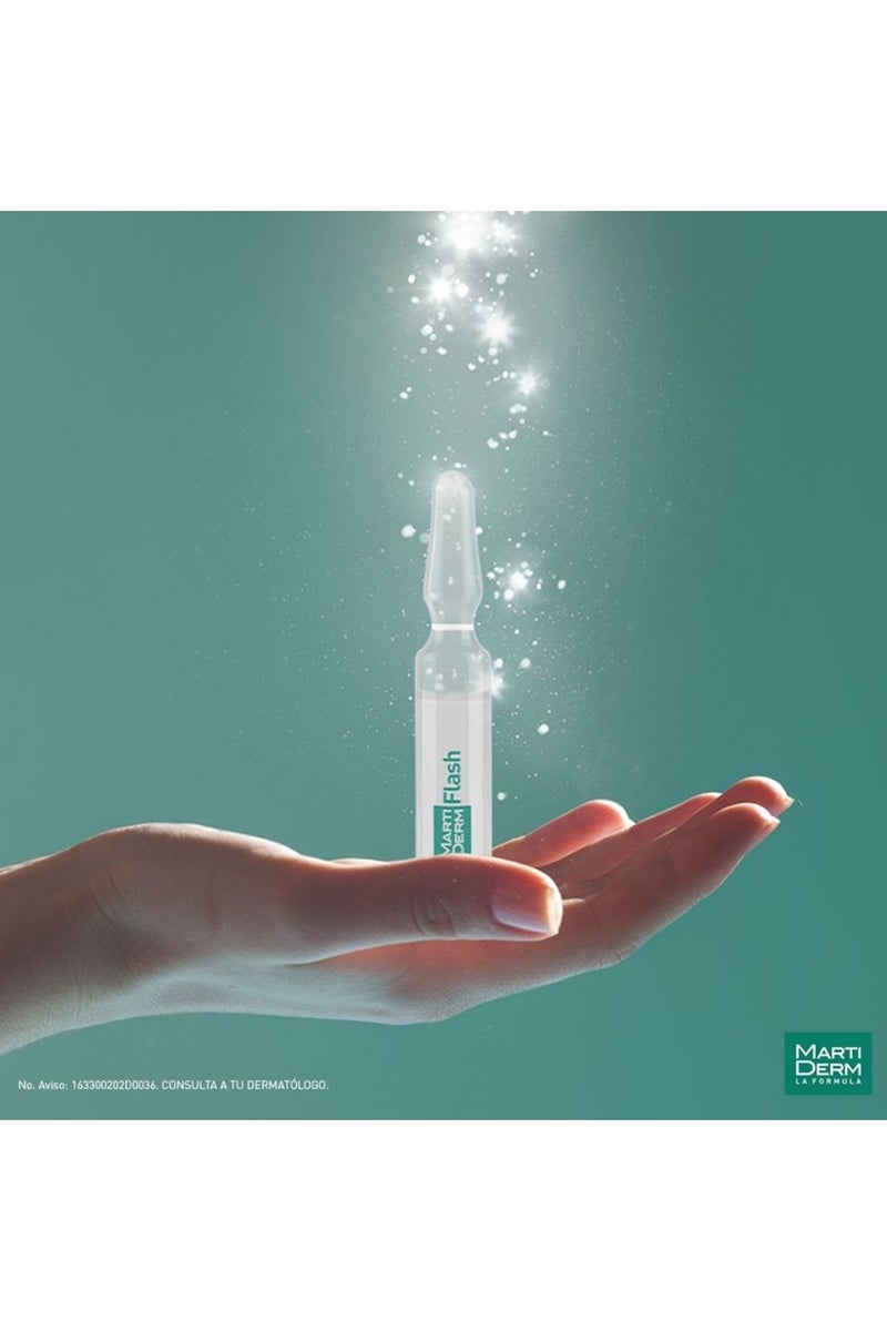 Martiderm The Originals Flash Ampoules Stunning Skin Effect 2ml - Image 4