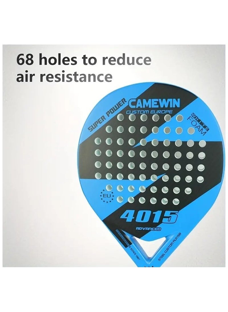 CAMEWIN Elite Paddle Racket with High Quality 4015 Diamond Shape Full Carbon Fiber Tennis Paddle Racket with Bag Cover  - Image 4