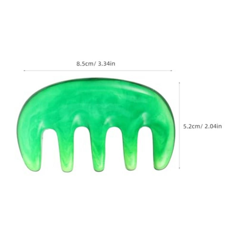2pcs Resin Scalp Massage Comb Five-Claw Head Massager Manual Hair Scalp Massager Tool For Travel And Daily Use Soothing Head Massage - Image 5
