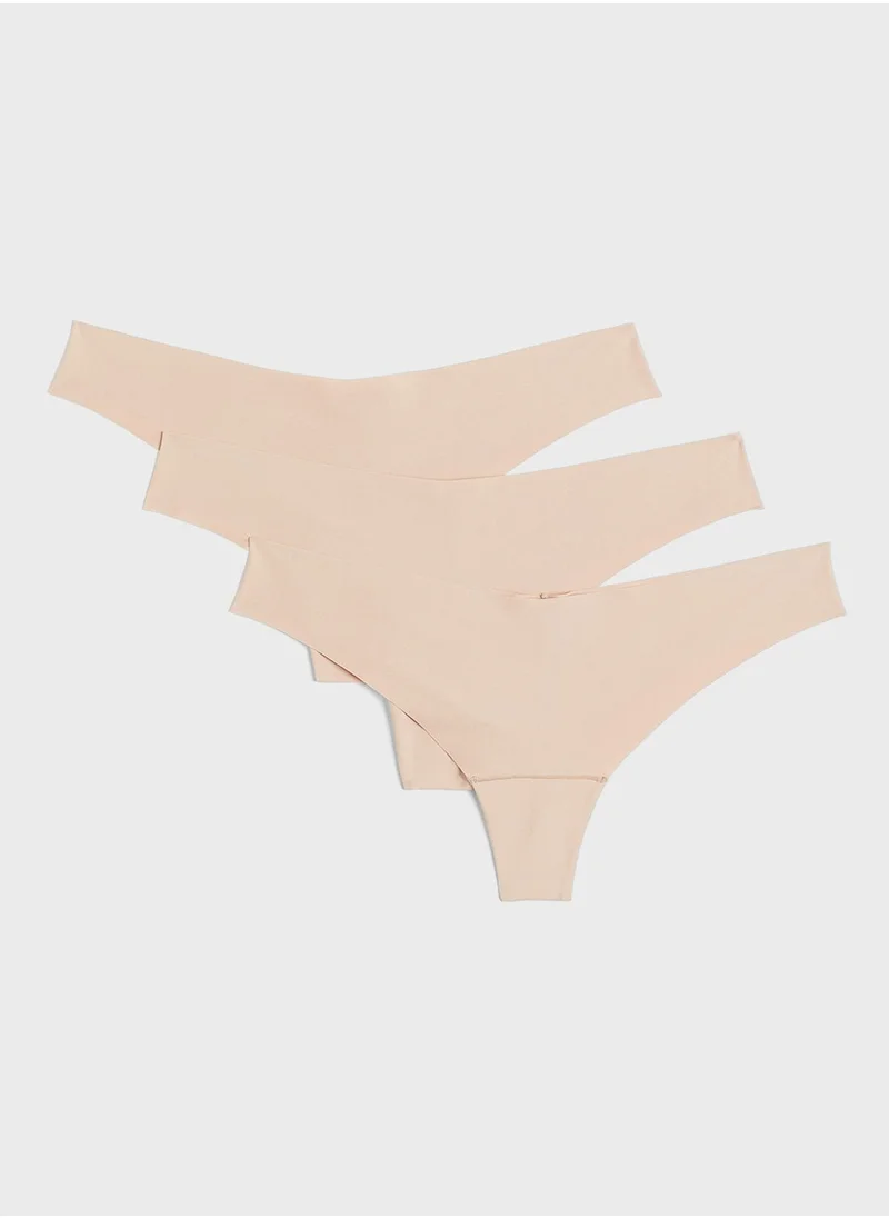 اتش اند ام 3 Pack High Leg Brief