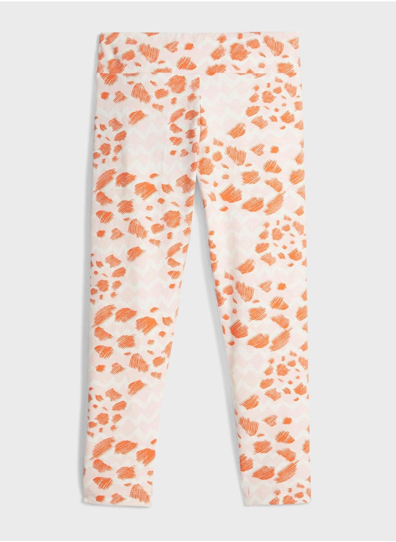 PUMA - Kids Essential Mix Match Aop Leggings - Image 1