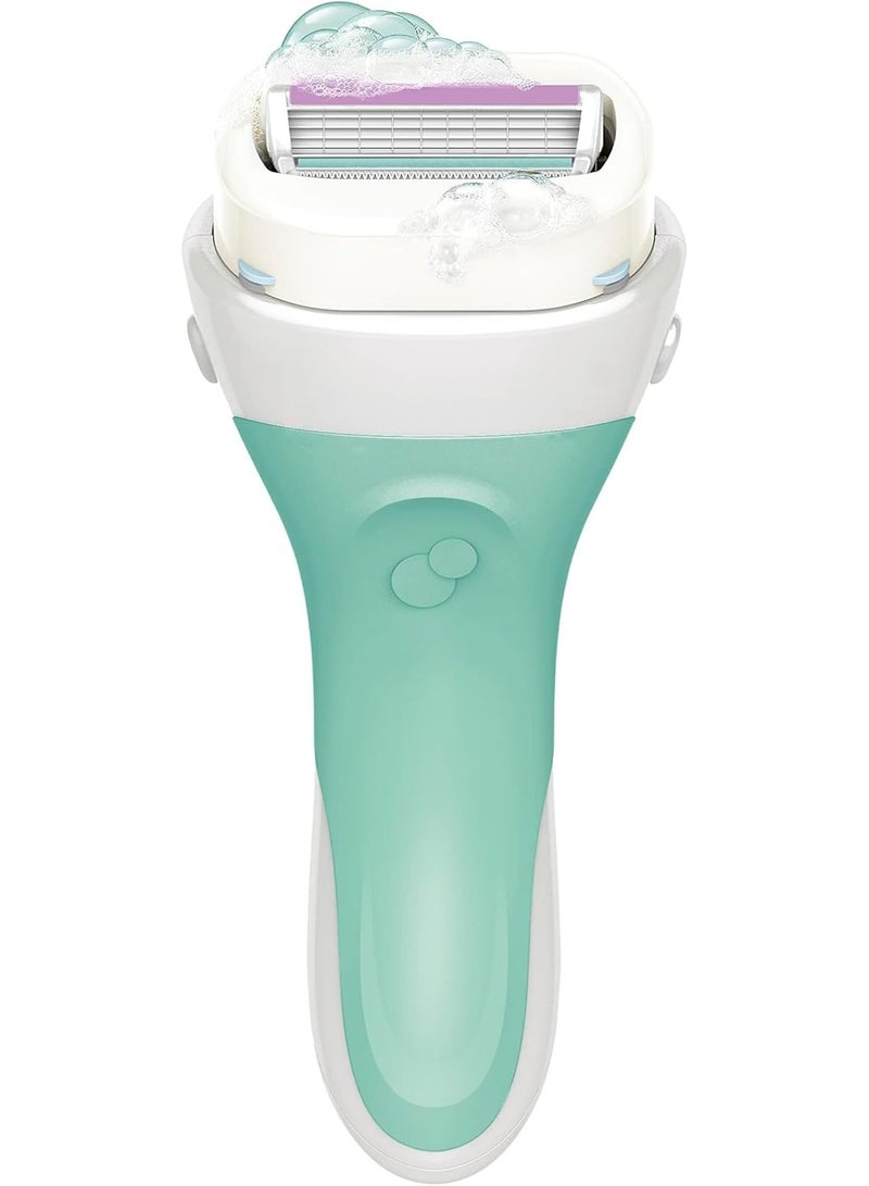 شيك مجموعة الحدس 2 للعناية الحساسة باللون الأبيض والأخضر - Image 4