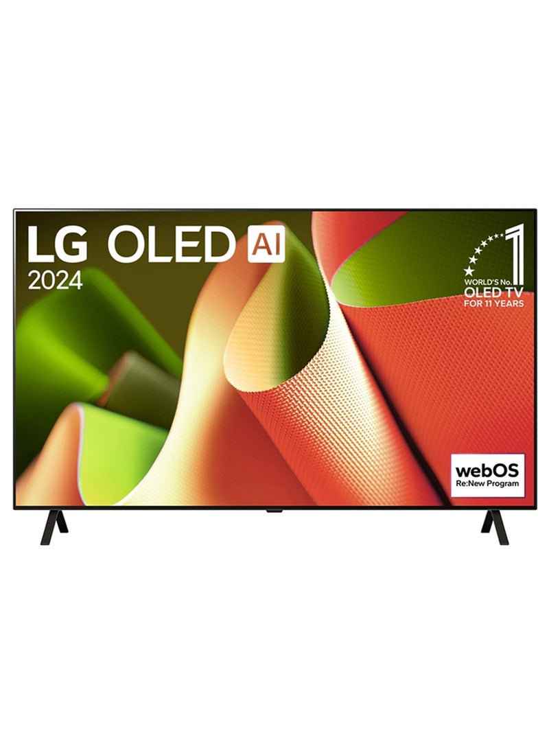 LG 65-Inch 4K Ultra HD Smart OLED TV With AI ThinQ, Dolby Vision IQ, Dolby Atmos, webOS, Alexa Built-In, Google Assistant, HDMI 2.1, Gaming Mode OLED65B46LA Black OLED65B46LA Black - Image 1