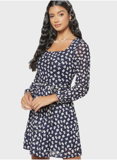 MELA LONDON All-Over Bow Print Dress  - Image 1