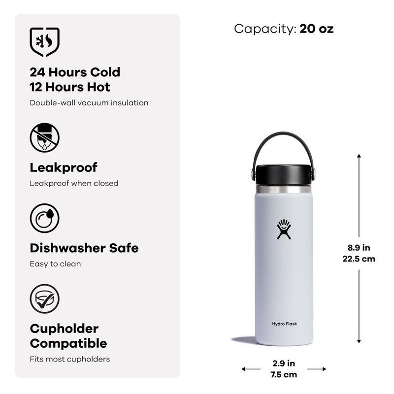 Hydro Flask Wide Flex Cap Trillium 20 Oz - Image 3