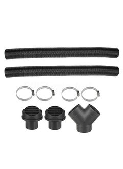 Compatible with Webasto Diesel Heater 75mm Heater Pipe Ducting Y Branch Warm Air Outlet Vent Kit