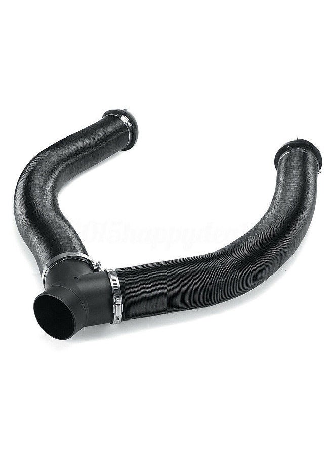 Generic - Compatible with Webasto Diesel Heater 75mm Heater Pipe Ducting Y Branch Warm Air Outlet Vent Kit - Image 1