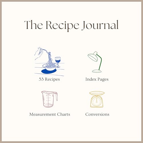 Paperell Recipe Book to Write in Your Own Recipes - Recipe Book - Premium Water-Resistant Fabric Hard-Cover Recipe Journal - Blank Recipe Notebook - Keepsake Gift for Mom - Sand - Image 5