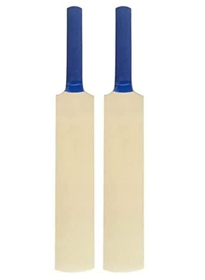 YOOKO (Pack of 2) Wooden Cricket Bat and 1 Pcs Plastic Ball, Best for Birthday Gift for Kids, Up to 12 Month - Image 2