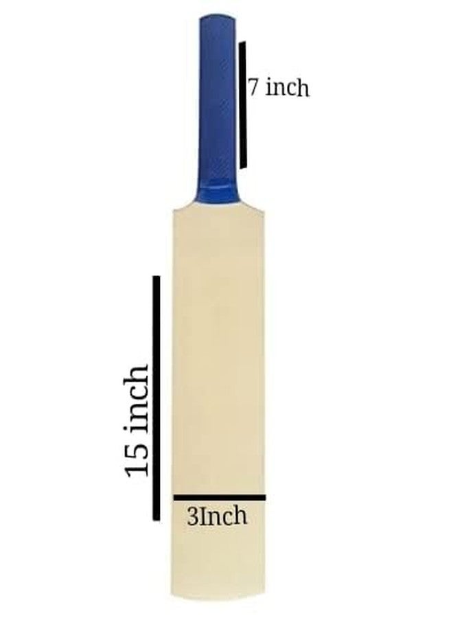 YOOKO (Pack of 2) Wooden Cricket Bat and 1 Pcs Plastic Ball, Best for Birthday Gift for Kids, Up to 12 Month - Image 3