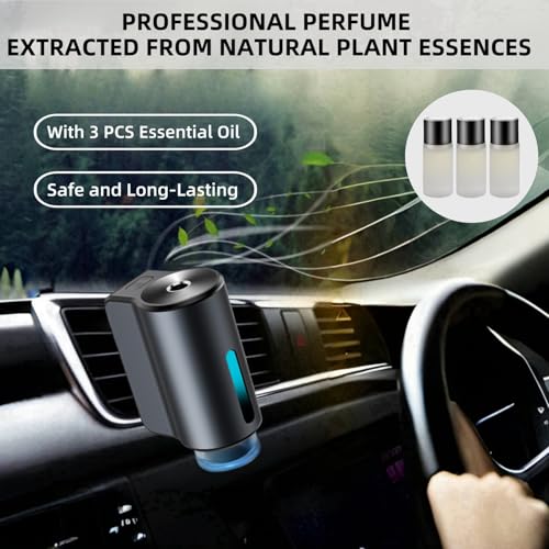 StandSky Car Air Freshener Diffuser, Smart Car Air Freshener, Car Diffuser Air Freshener with Three Adjustable Modes, Aromatizante Para Carro with 3pcs Essential Oil, Car Fresheners Long Lasting - Image 4