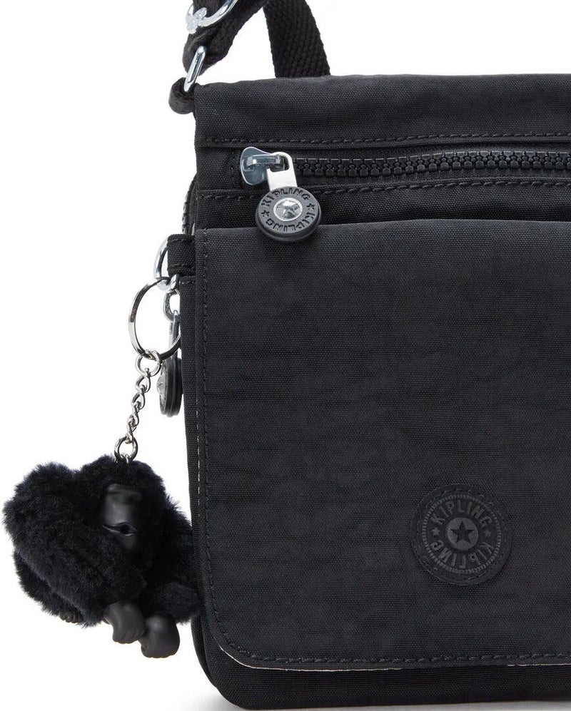 كيبلينغ حقيبة كروس بودي نسائية صغيرة إل دورادو - أسود نوار - Image 5