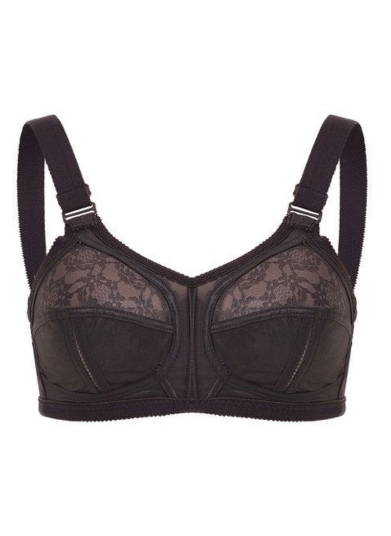 Lasso - Lasso Non Padded Wire Free Lace Bras - 2 Pieces - Colours (red- brown) - Image 1