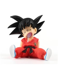 General Dragon Ball Figure Childhood Goku Model Toy GK Sleeping Scene Sleepy Goku Cute Birthday Gift Desktop Decorations  - Image 1