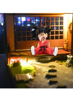 General Dragon Ball Figure Childhood Goku Model Toy GK Sleeping Scene Sleepy Goku Cute Birthday Gift Desktop Decorations  - Image 5