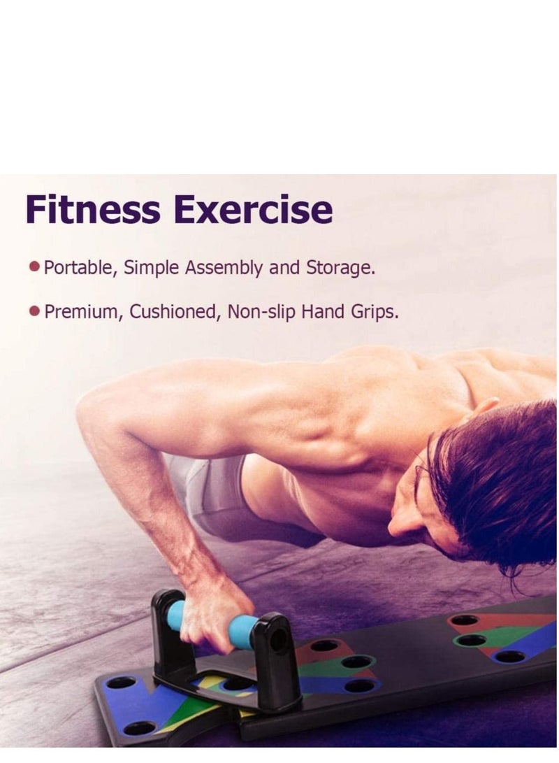 Generic Push Up System Fitness Workout Training Gym Exercise Stands  - Image 4