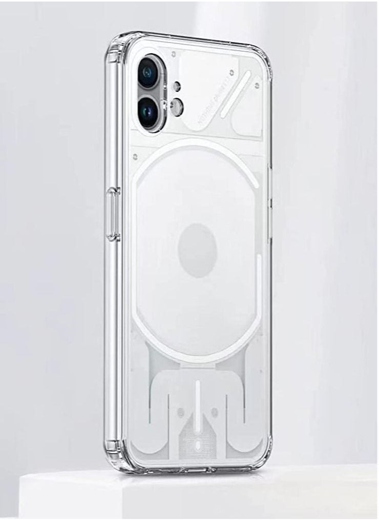 IAF Case for Nothing phone (1), Ultra Silm Soft Cover , Anti-Scratch cover for Nothing phone (1) - Transparent - Image 1