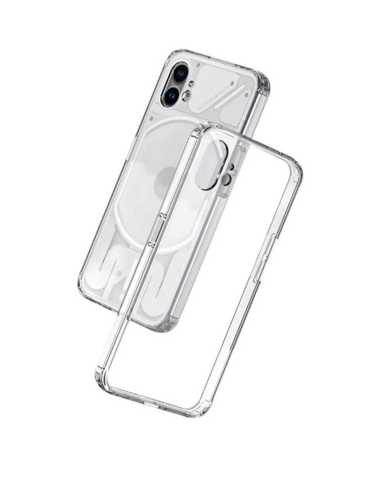 IAF Case for Nothing phone (1), Ultra Silm Soft Cover , Anti-Scratch cover for Nothing phone (1) - Transparent - Image 2