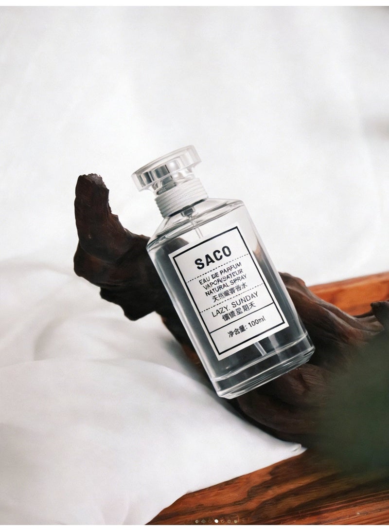 SACO lazy weekend woody floral fragrance women eau de parfum/100ML/3.4FL.OZ - Image 2