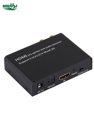 HDMI 1x2 Splitter with Audio Extractor, Support 5.1CH / 2CH, 4Kx2K, 3D - pzsku/Z14893340BEB5DC36D98AZ/45/_/1738712042/6a13ff8d-227b-471b-94ad-f6d45fa5d8e3