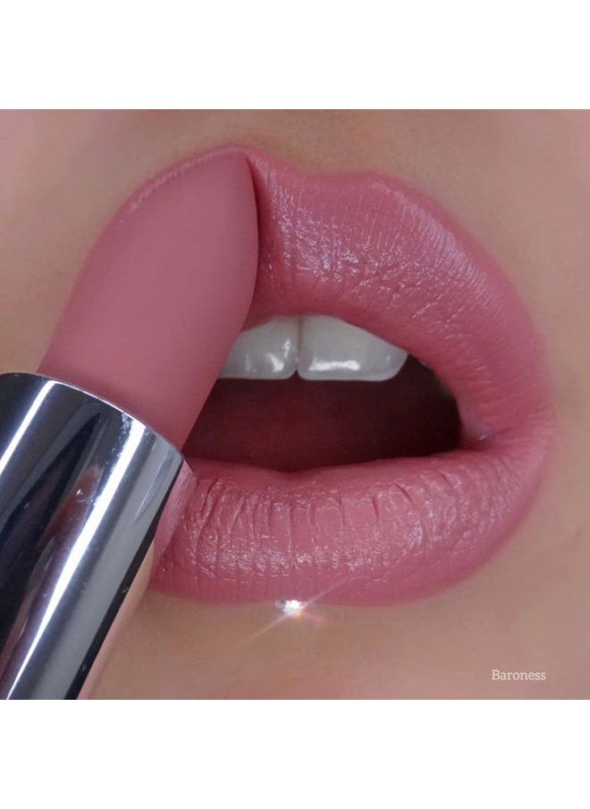 BellaPierre Mineral Lipstick with 100% Natural Non-Toxic Formulation | Cruelty & Paraben Free | Long Lasting Nourishing Color & Sun Protection – Baroness  - Image 3