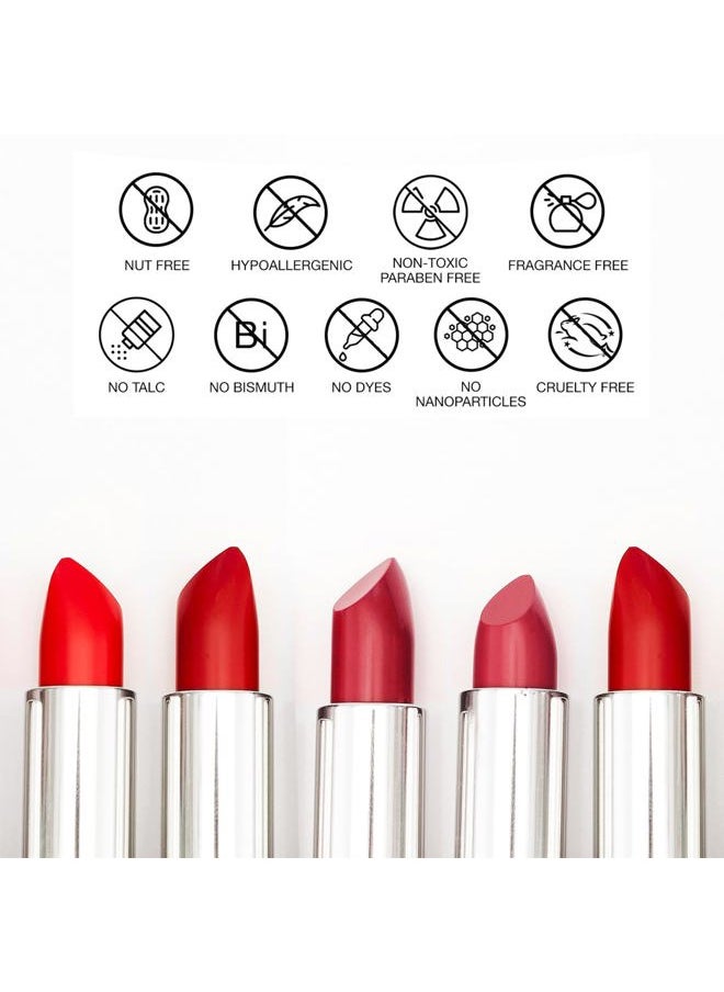 BellaPierre Mineral Lipstick with 100% Natural Non-Toxic Formulation | Cruelty & Paraben Free | Long Lasting Nourishing Color & Sun Protection – Baroness  - Image 5