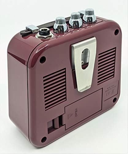 Danelectro Danelectro Honeytone Mini-Amp Amplifier - Burgundy - Image 4