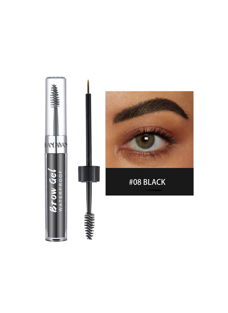 Handaiyan Eyebrow Pomade Waterproof Long Lasting Gel Cream Brow Pomades Soap Brow Kit Wax Dipbrow Pomade Dip Brows Styling Wet,Soft Smooth Enhancers Highly Pigmented Eyebrow Color With Eyebrow Brush For Eyebrow  - Image 2