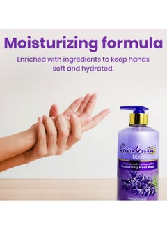 Gardenia Luxury Hand Wash (500ml) – Moisturizing Formula with Rich Lather, Exotic Lavender Scent, Effective Protection, and Personal Hygiene  - Image 3