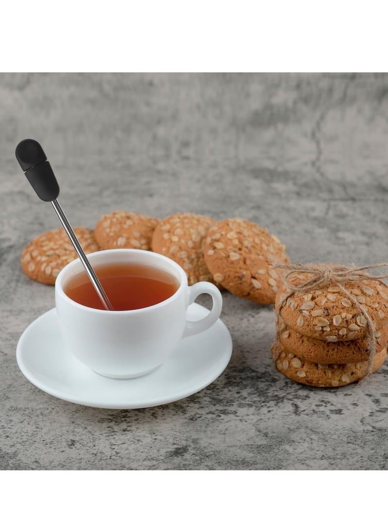 SYOSI - Long Handle Twisting Tea Ball, 2Pcs Premium Tea Infuser Filter for Loose Leaf Tea, Reusable Fine Mesh Tea Interval Diffuser Strainer for Cup and Teapot - Image 1