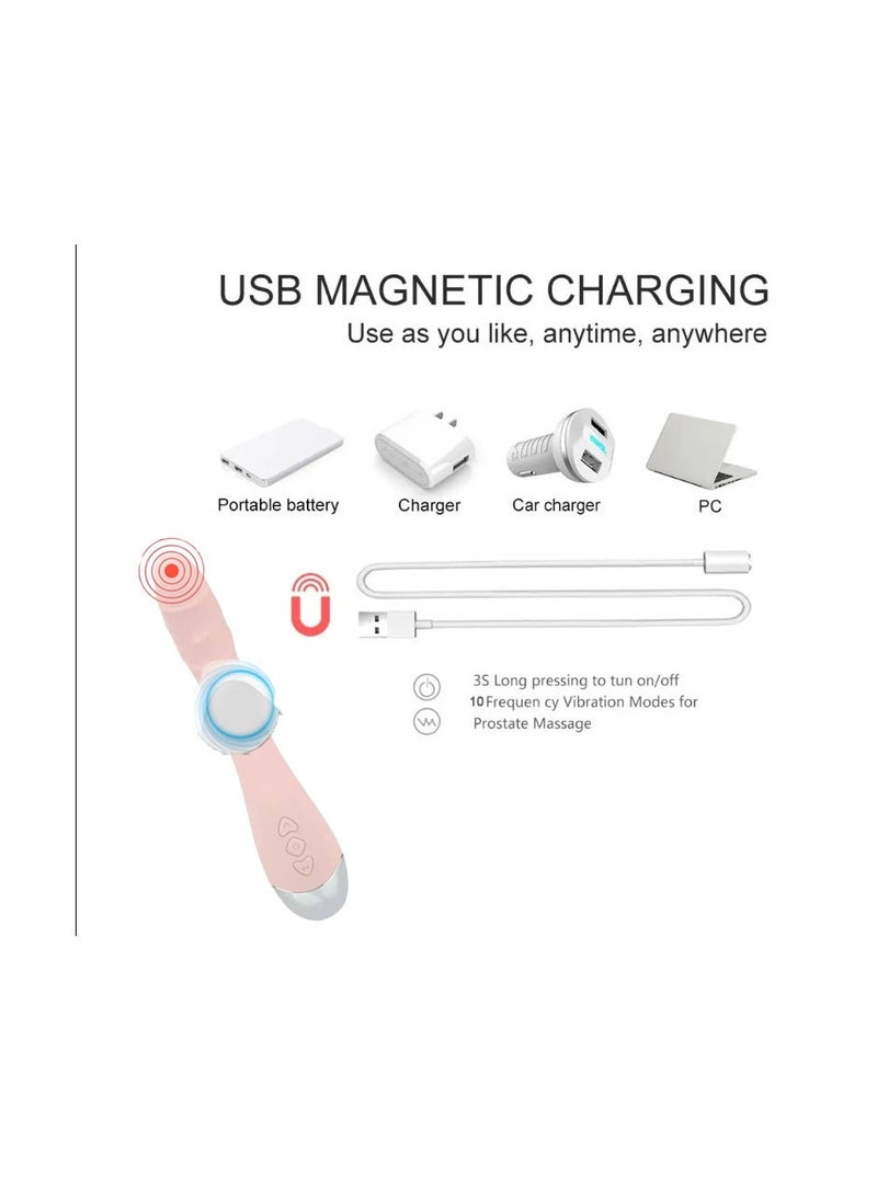 Generic - Soft Breast Massager for Breastfeeding Heat and Vibration Adjustable for Clogged Ducts, Improve Milk Flow Engorgement - Image 1