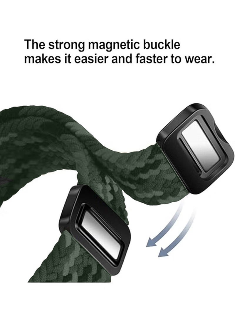 X-level أحزمة ساعة نايلون مقاس 22 مم متوافقة مع ساعة هواوي GT 3 مقاس 46 مم/ساعة هواوي 4/GT4 مقاس 46 مم/GT2e مقاس 46 مم/GT2 مقاس 46 مم/كلاسيك، حزام نايلون رياضي قابل للتعديل للنساء والرجال - Image 4