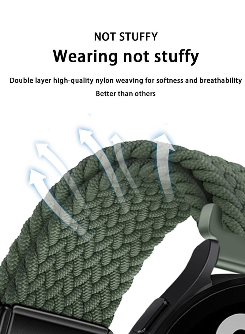 X-level أحزمة ساعة نايلون مقاس 22 مم متوافقة مع ساعة هواوي GT 3 مقاس 46 مم/ساعة هواوي 4/GT4 مقاس 46 مم/GT2e مقاس 46 مم/GT2 مقاس 46 مم/كلاسيك، حزام نايلون رياضي قابل للتعديل للنساء والرجال - Image 2