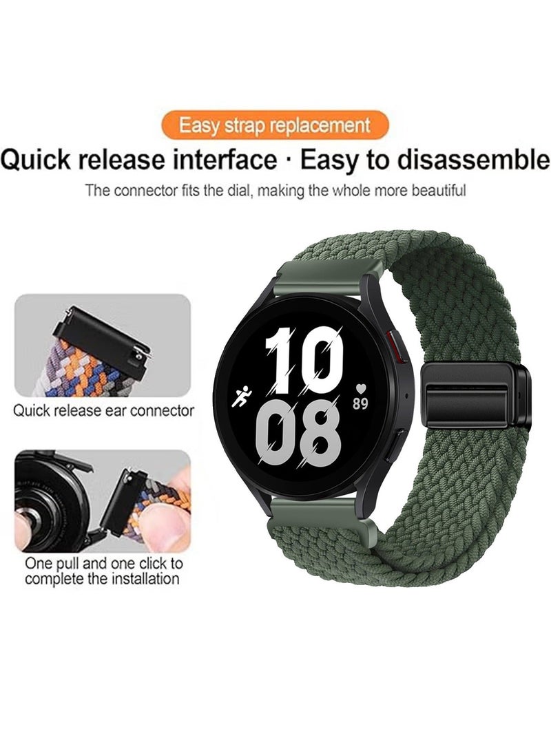 X-level أحزمة ساعة نايلون مقاس 22 مم متوافقة مع ساعة هواوي GT 3 مقاس 46 مم/ساعة هواوي 4/GT4 مقاس 46 مم/GT2e مقاس 46 مم/GT2 مقاس 46 مم/كلاسيك، حزام نايلون رياضي قابل للتعديل للنساء والرجال - Image 3