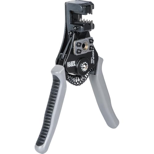 Klein Tools 11069S Automatic Solar Wire Stripper Precision Stripping for 6 to 12 AWG Solid and 8 to 14 AWG PV Electrical Stranded Wire - Image 1