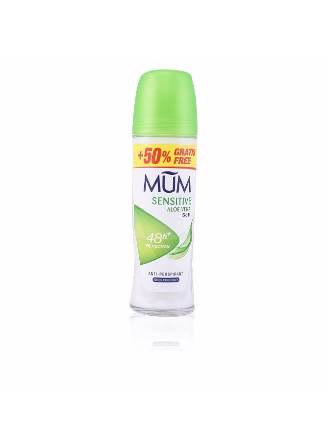 Mum Sensitive Care Aloe Jojoba Deo Roll-On 75ml - Image 1