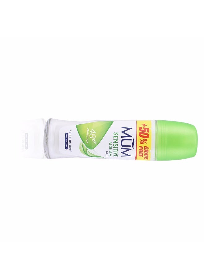 Mum Sensitive Care Aloe Jojoba Deo Roll-On 75ml - Image 2