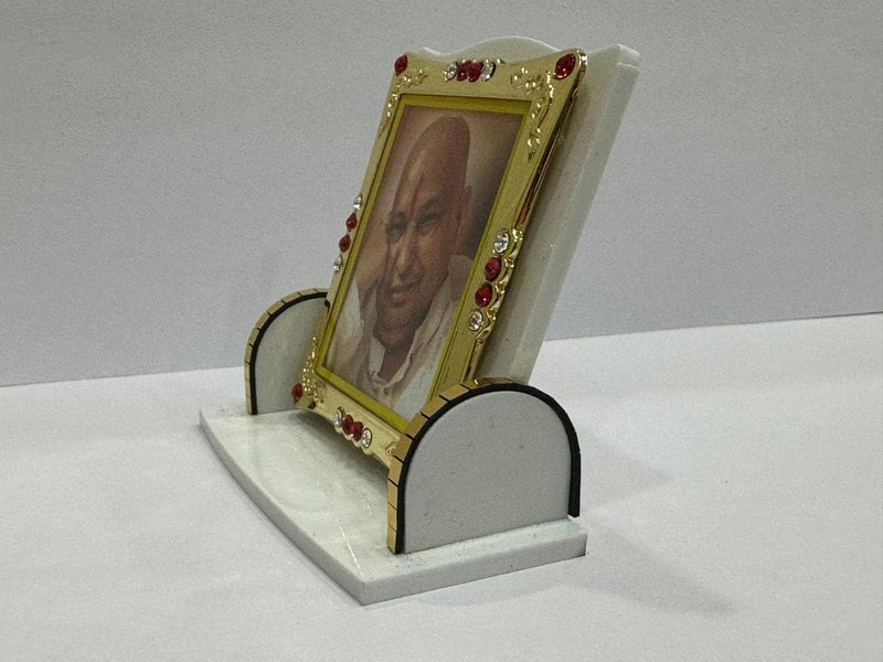 AYUNIX Guru Ji Swaroop for Cars Dashboard | Idol for Car Guruji Photo Swaroop Guruji Car Dashboard (White) - Image 3