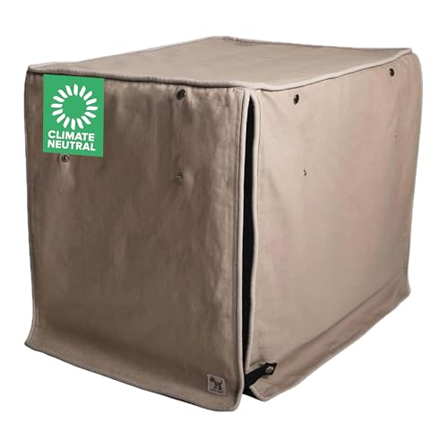 Molly Mutt Wild Horses Dog Crate Cover 100 Cotton Canvas Cover with 2 RollUp Panels Ideal for Dog or Cat Crate Durable Washable and Free of Harmful Chemicals 24 x 18 x 21 - Image 1